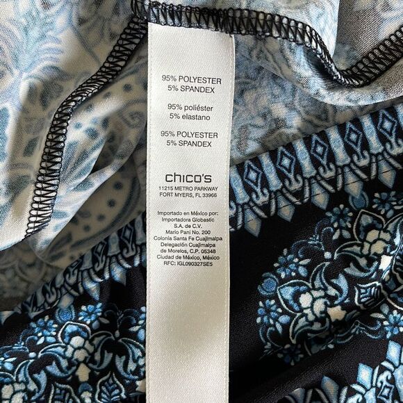 Chico’s Halter/Cold Shoulder Style Maxi Dress.‎ Size 2 - Picture 7 of 9